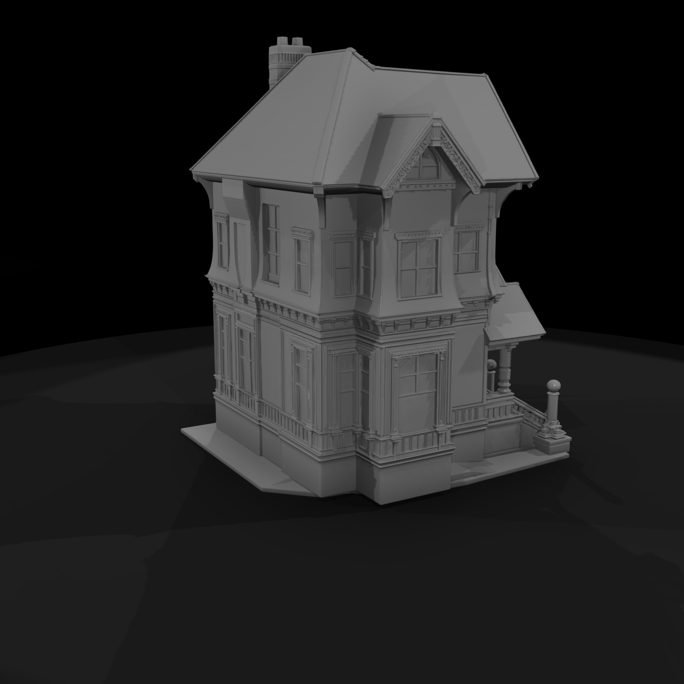 Victorian Mansion — Model & Model Railroads