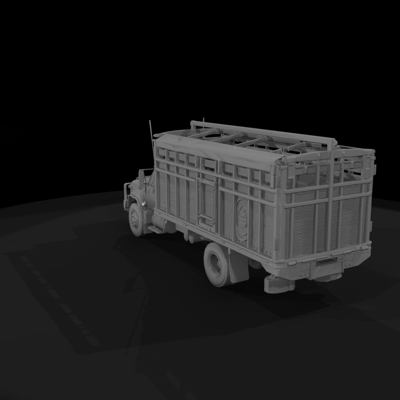 20260612 Blue Custom Cargo Truck 8517B7Ae16