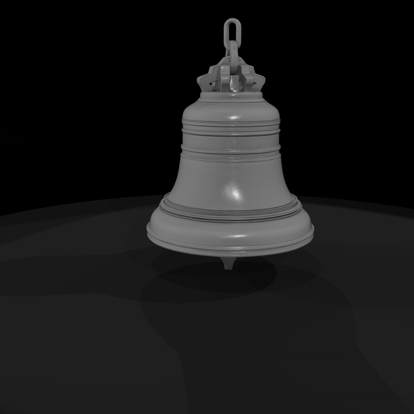Ornate Hanging Church Bell