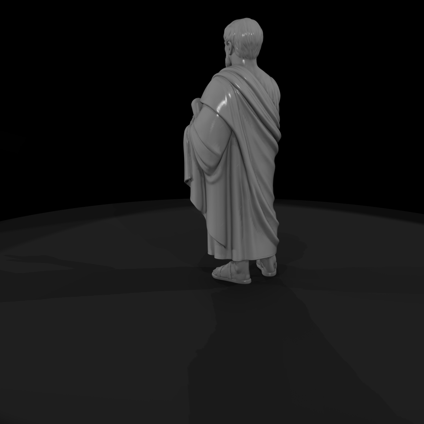 Hist 0023 Historical Aristotle Miniature Figure