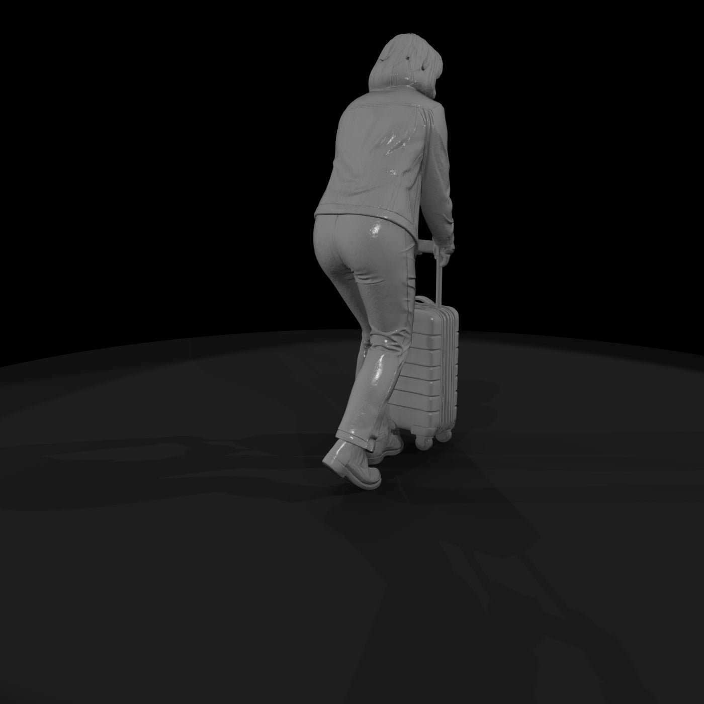 passengers-with-luggage-waiting-modern-woman
