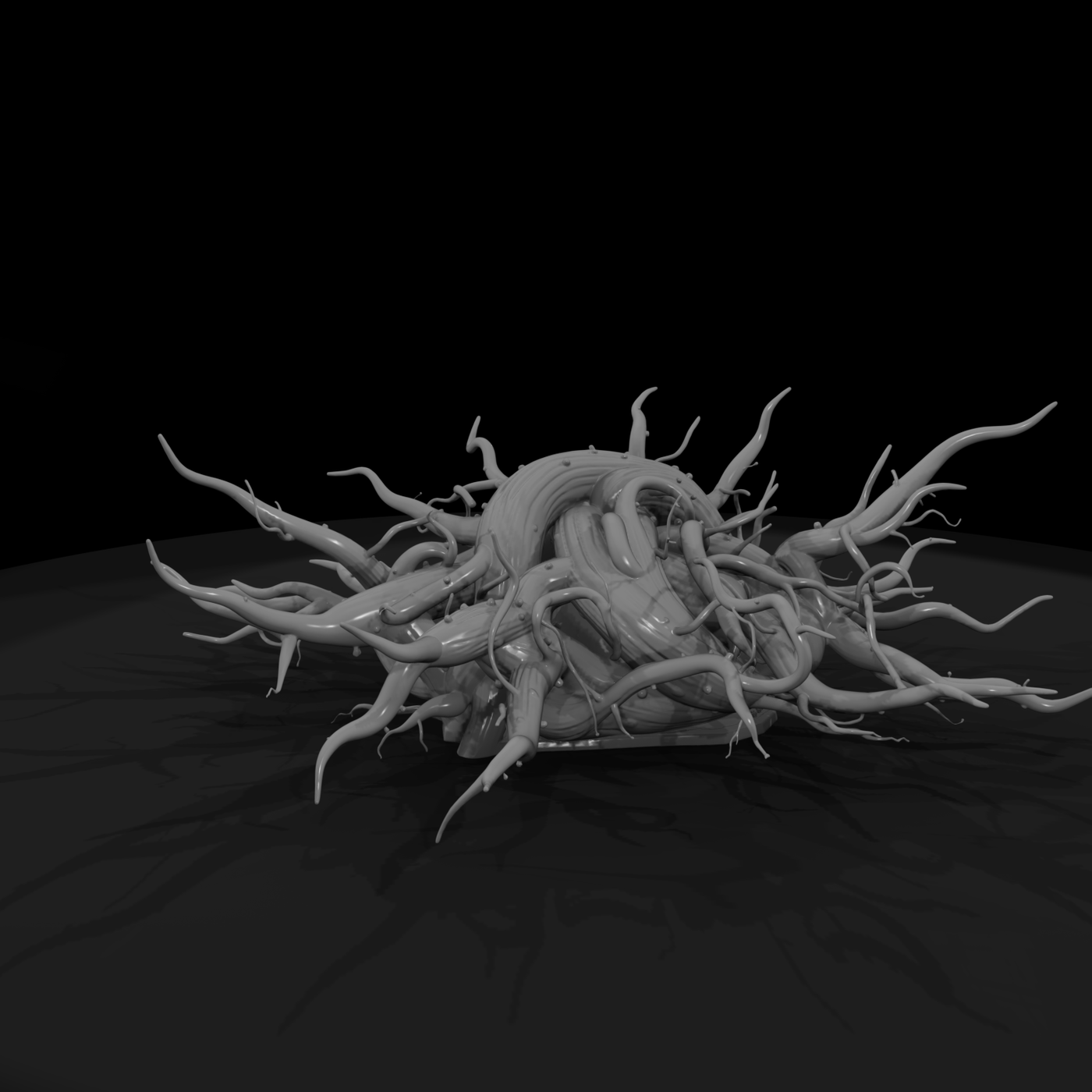 Stylized Gnarled Tree Roots — Terrain Scatter