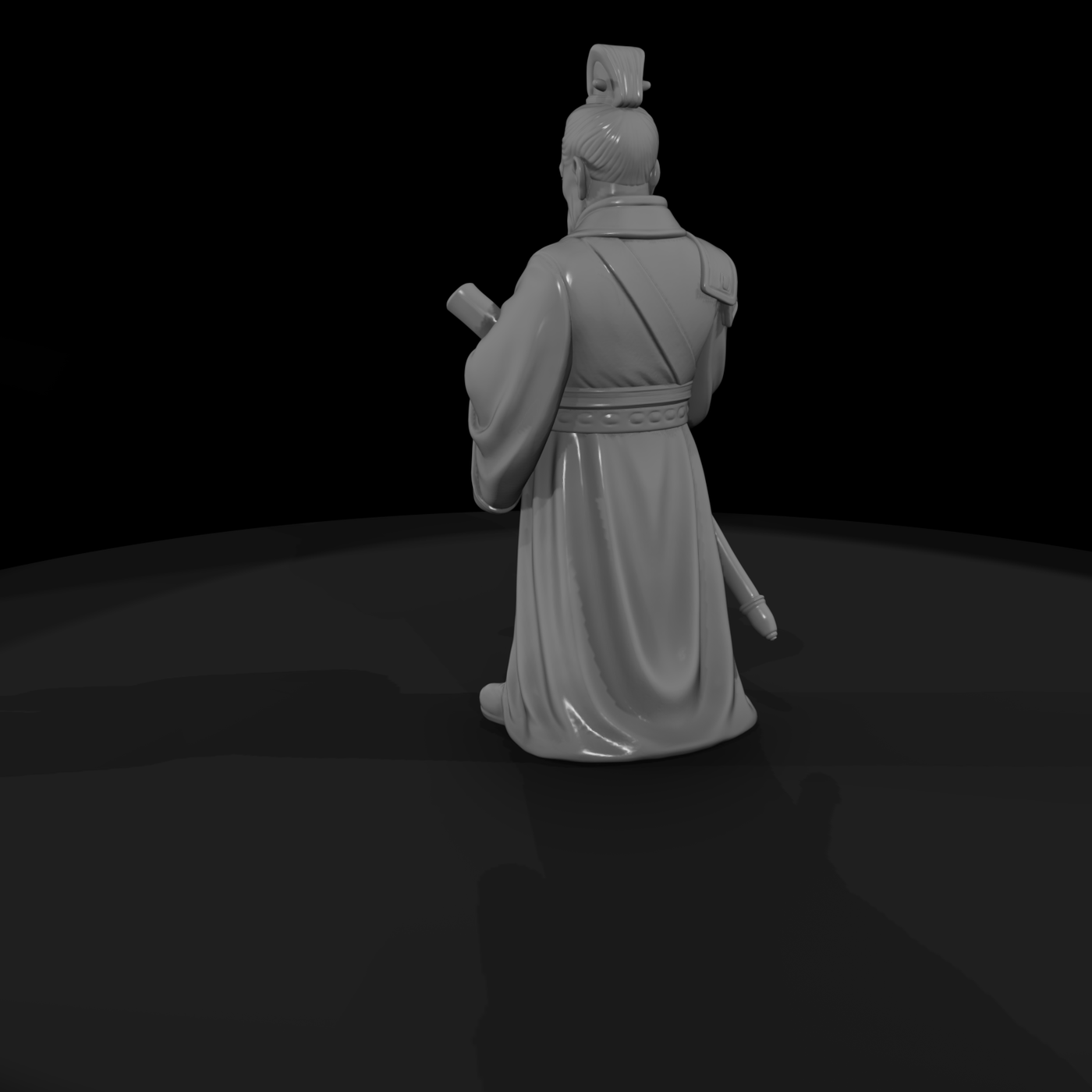 Hist 0055 Historical Cao Cao Miniature Figure