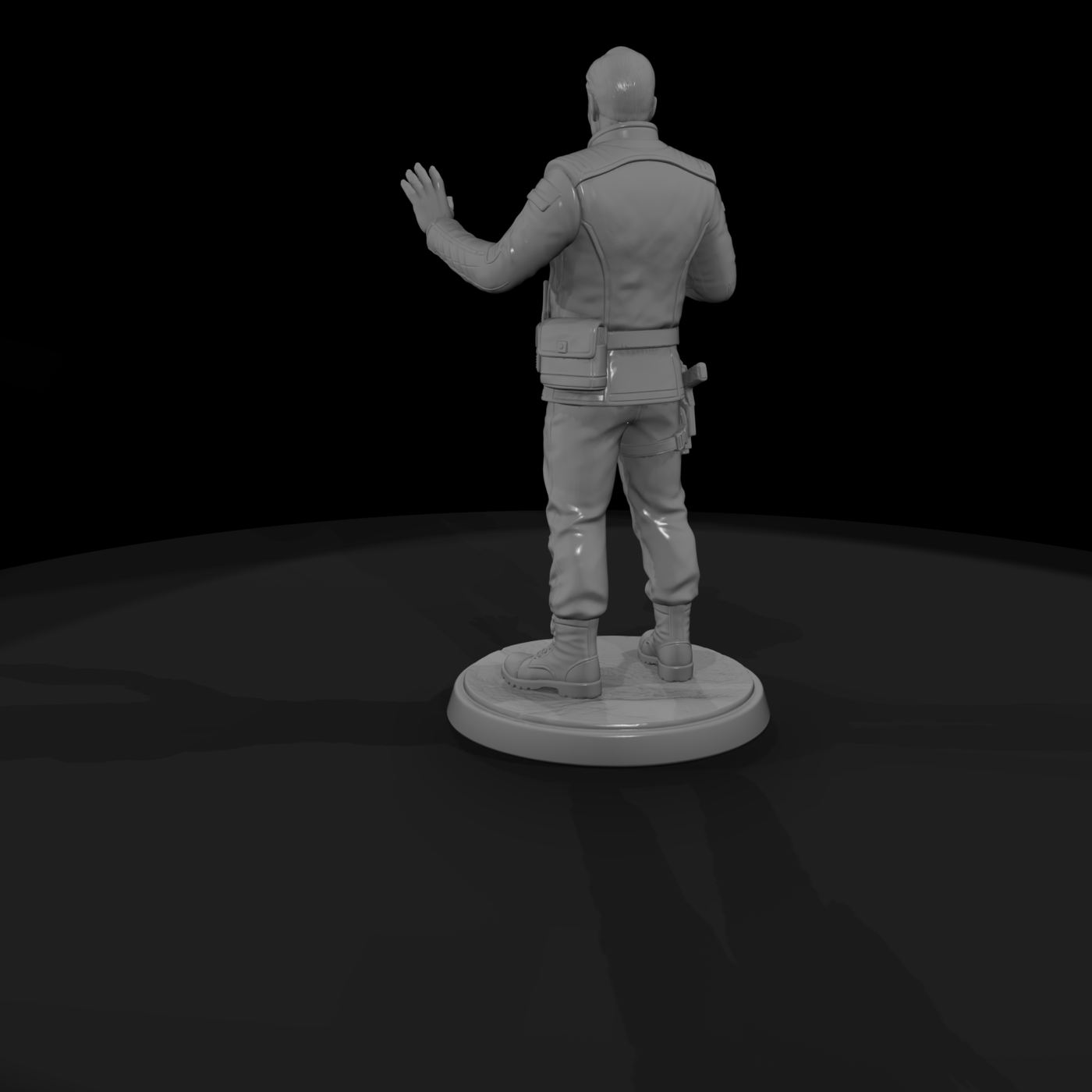 Poparc 0080 Spaceport Customs Officer Alternate Po