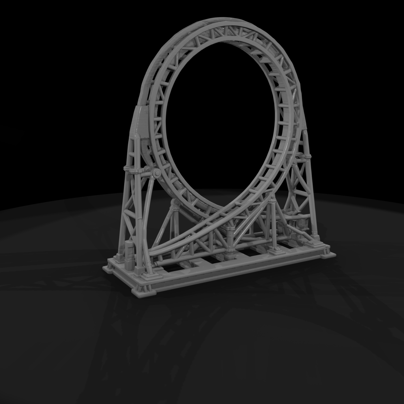 Roller Coaster Vertical Loop