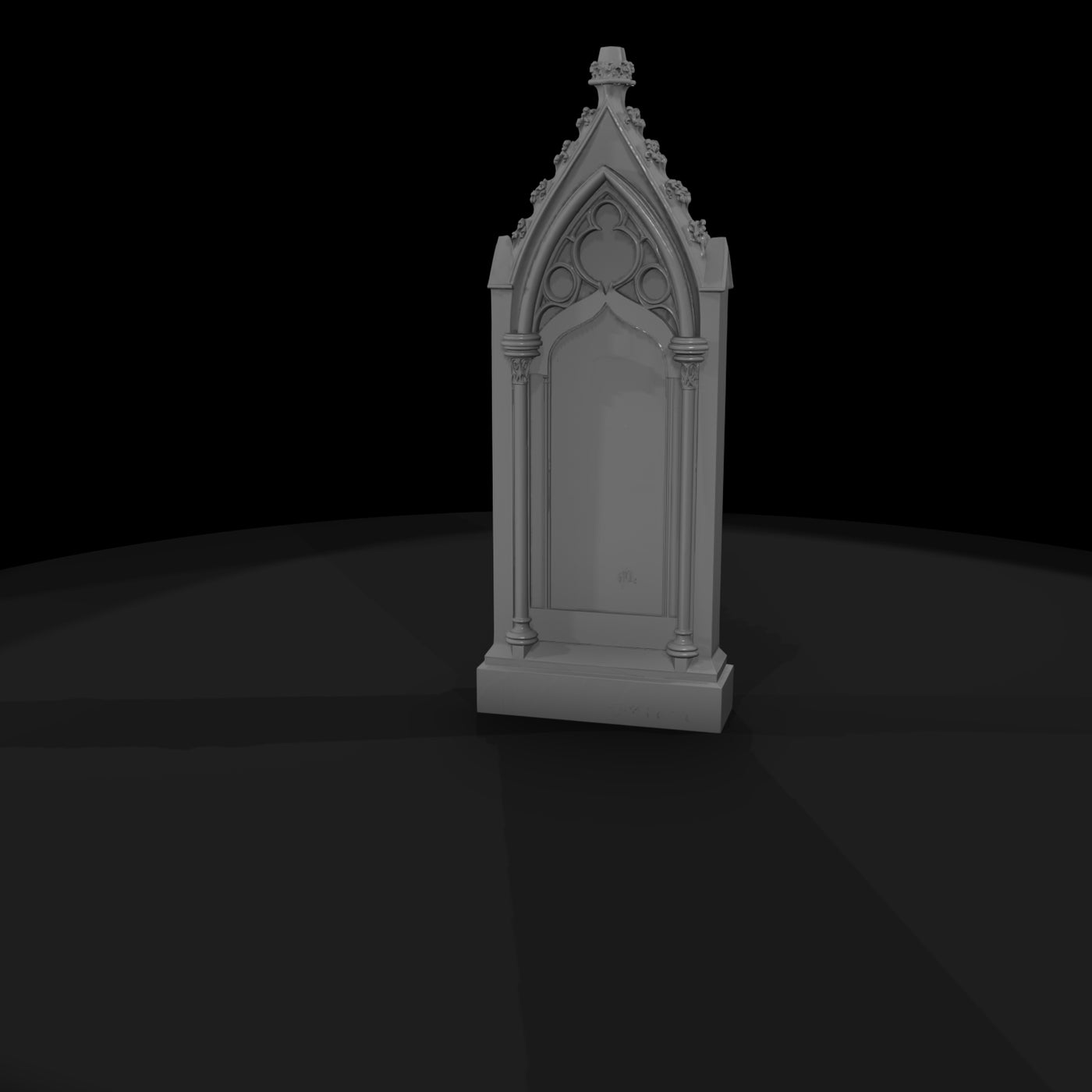gothic-ornate-gravestone-miniature-headstone-226258