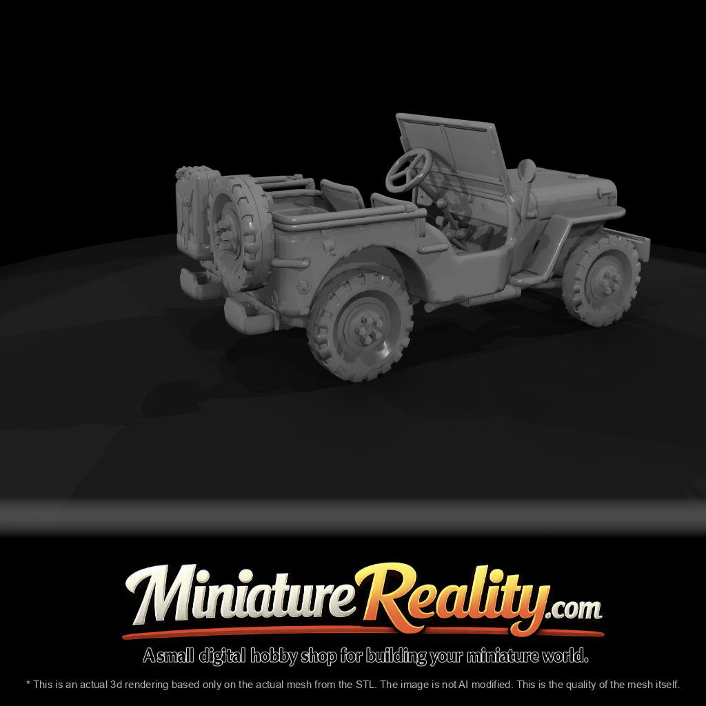 WWII Light Utility Jeep