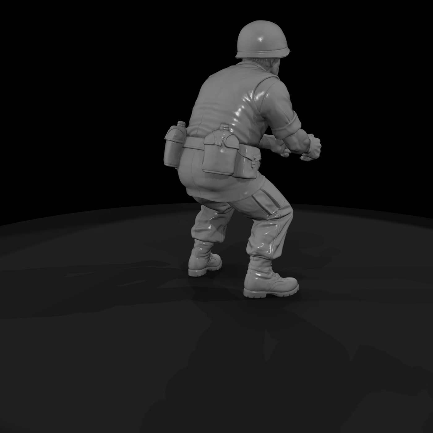 Vn Army 056 Vietnam U S Army Artillery Crewman Fig