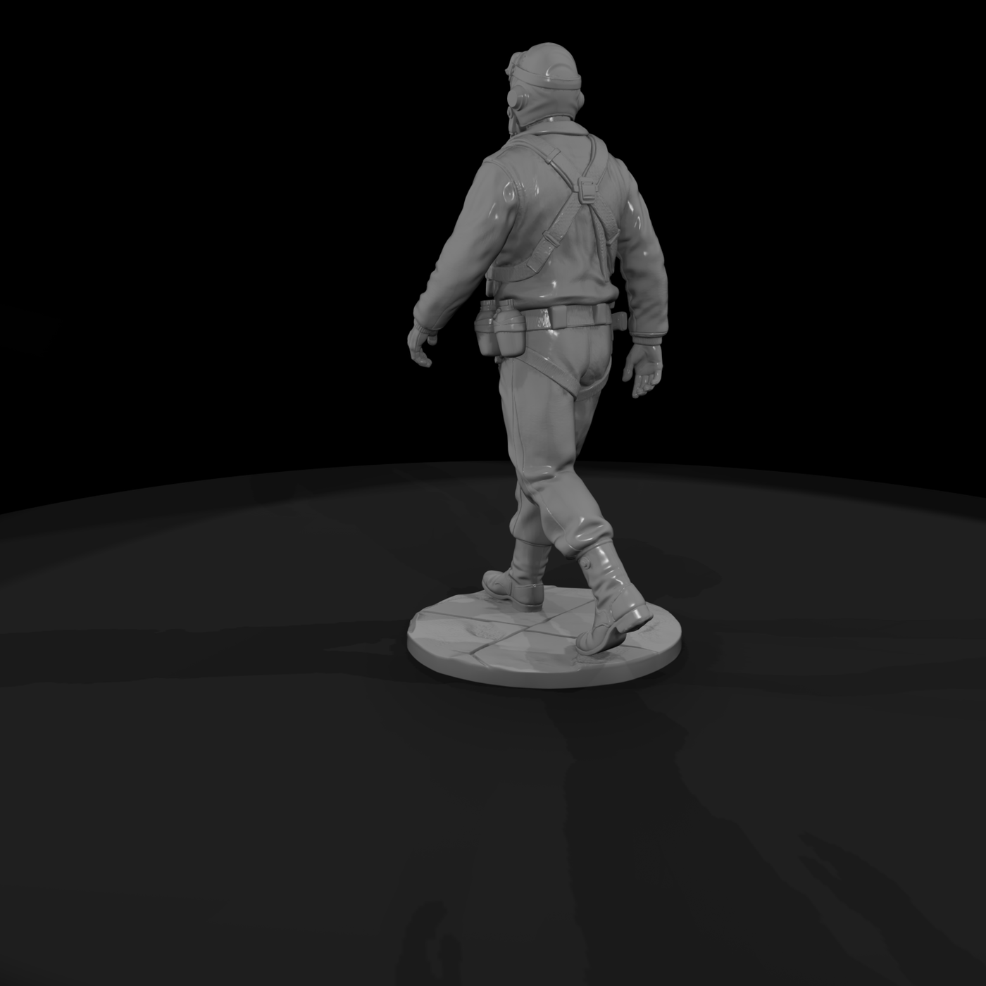 Ww2H 051 United States Tuskegee Airman Fighter Pil