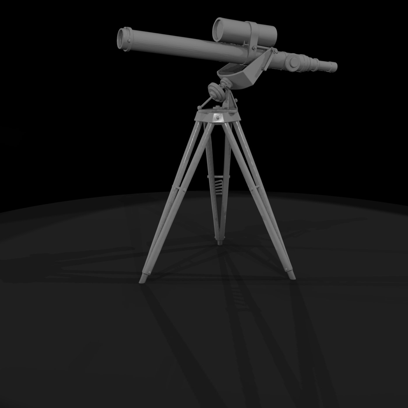 Refractor Telescope on Tripod