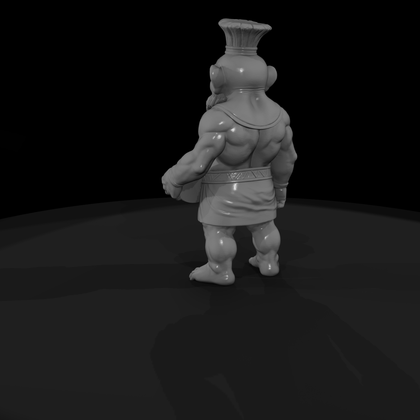 Myth 0361 Mythology Bes Miniature Figure