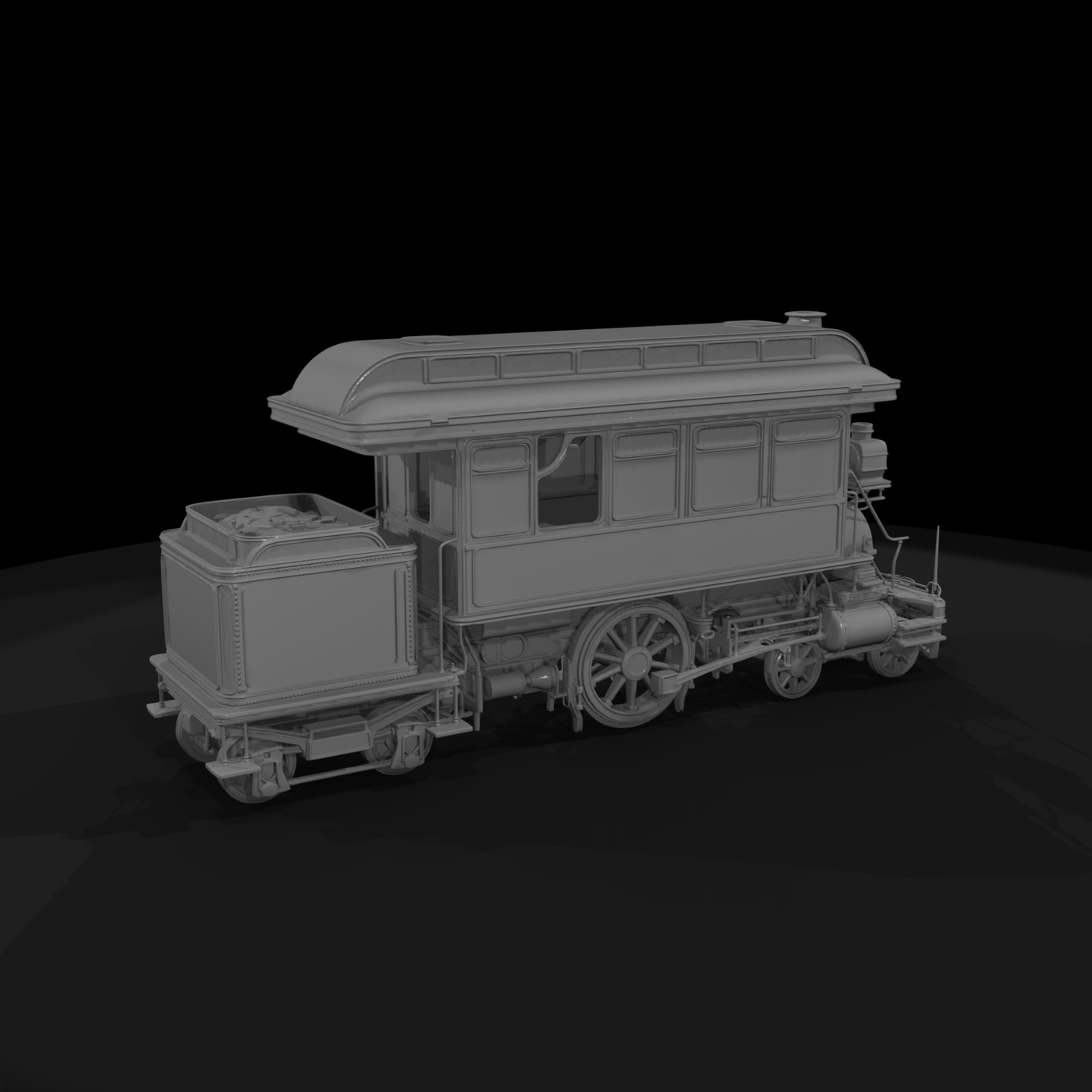 Vintage Steam Railcar