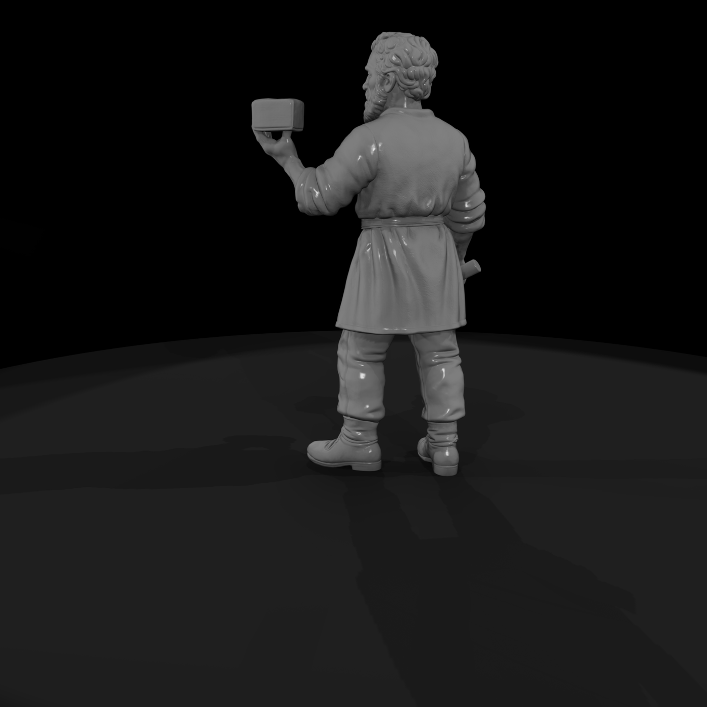 Hist 0118 Historical Michelangelo Miniature Figure