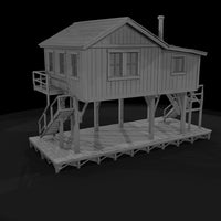 raised-wooden-shelter-small-pier-house-single-room-2b8668 — thumbnail 8