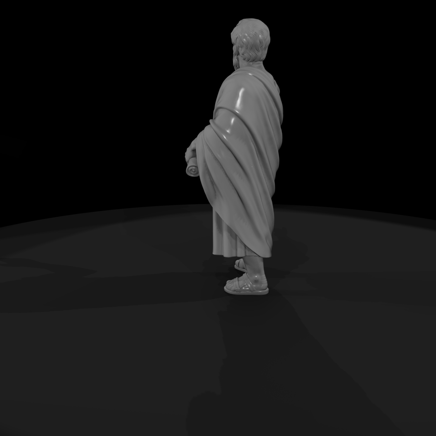 Hist 0204 Athenian Philosopher Miniature Figure