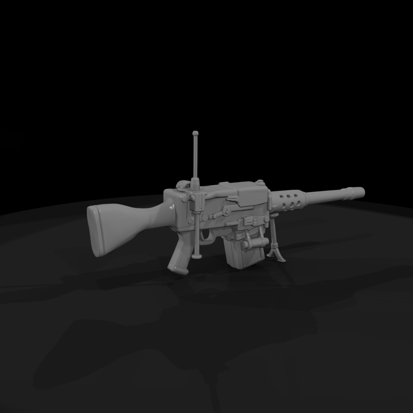 Wpn Mgun 074 M85 Us Tank Mg