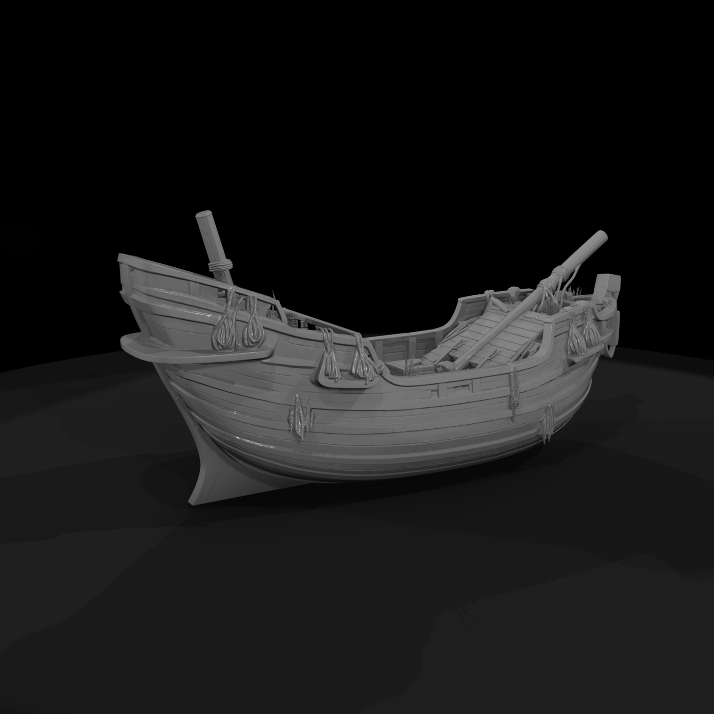 Wrecked Pirate Galleon — Ship Wreck ( Compatible)