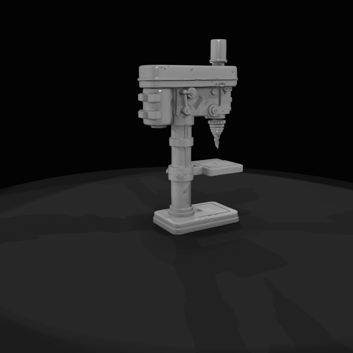 miniature-drill-press-scale-model