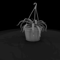 hanging-potted-spider-plant-3d-printable-miniature-330333 — thumbnail 6