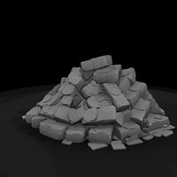 stylized-broken-brick-rubble-pile-low-poly-scatter-terrain-870664 — thumbnail 6
