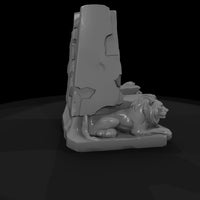 lion-throne-fantasy-diorama-tabletop-throne-356998 — thumbnail 6