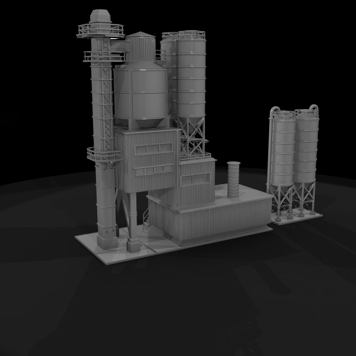 Industrial Cement Silo Plant