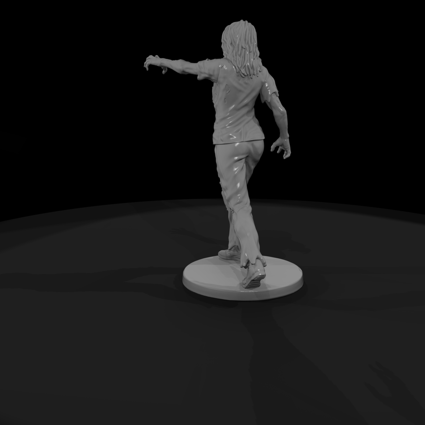 Shambling Zombie Woman