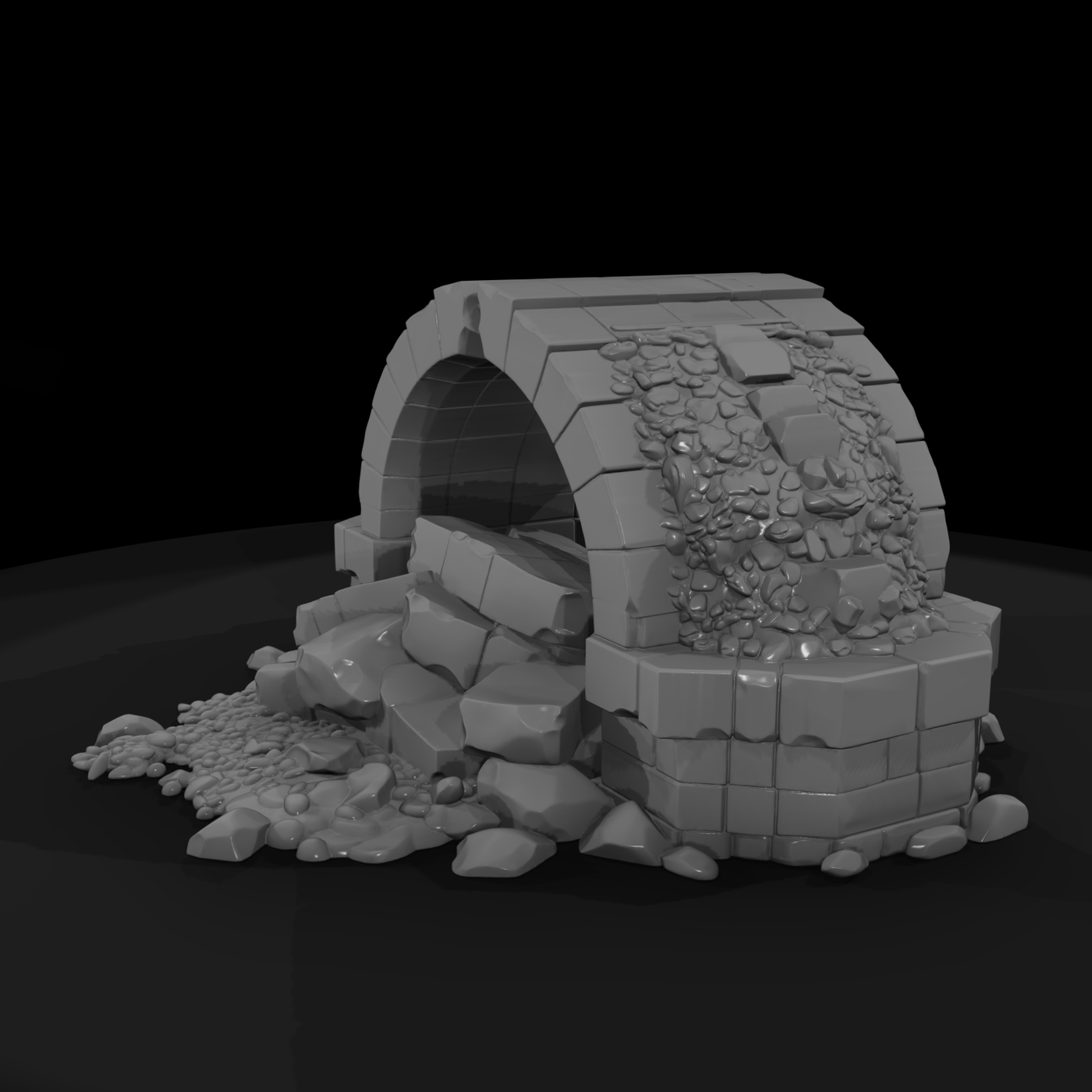 Ruined Stone Arch — Terrain