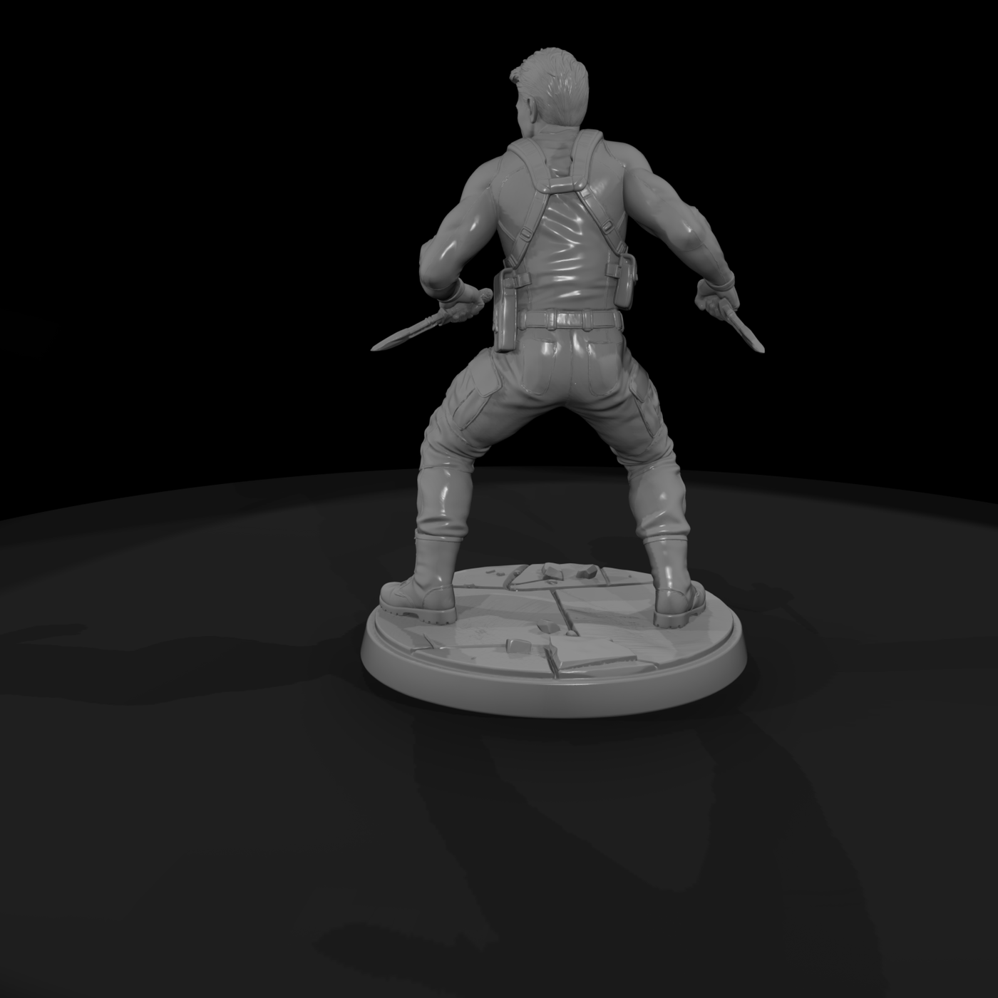 Crm 073 Hitman Knife Assassin