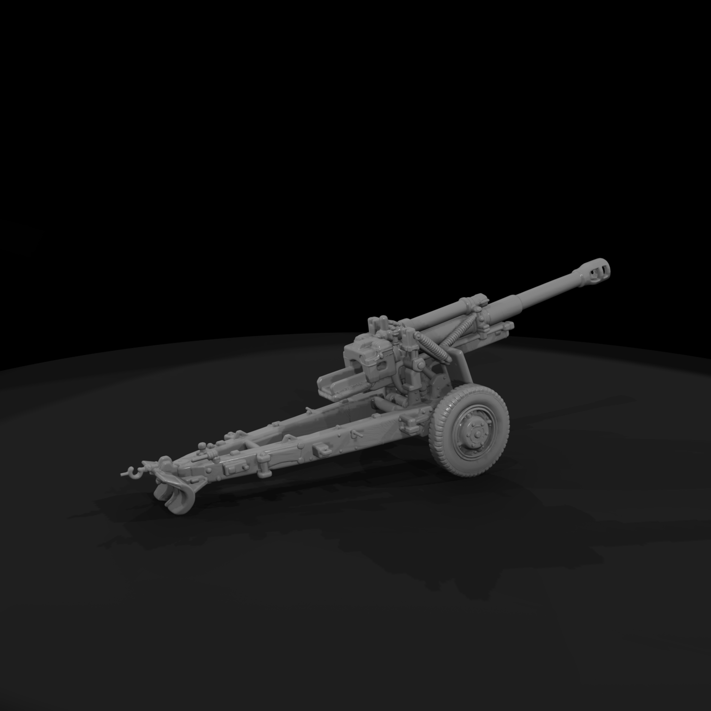 Mil 186 Vietnam 155Mm Howitzer
