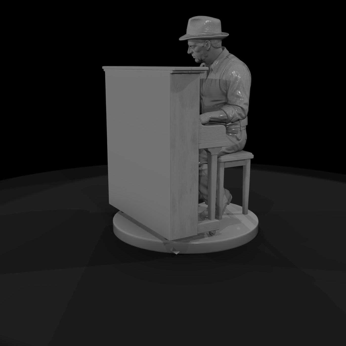 Bnd 121 Blues Band Piano