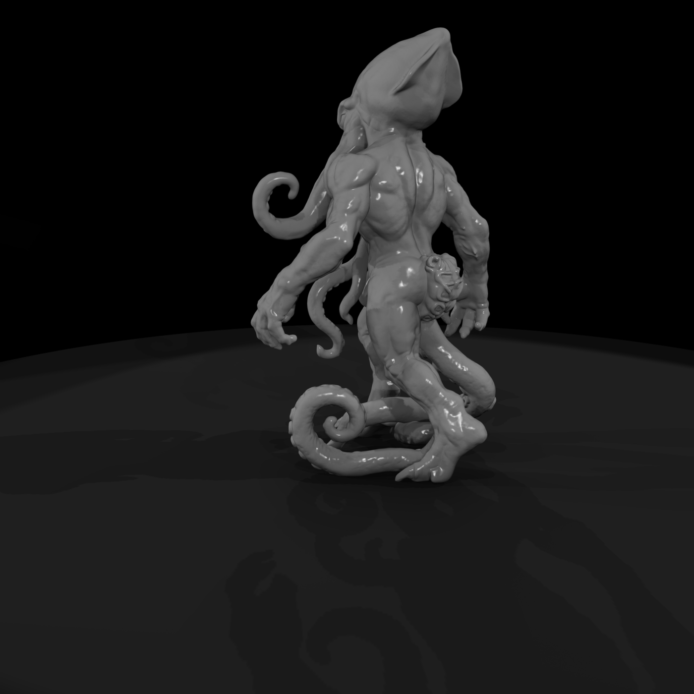 Myth 0490 Mythology Kraken Miniature Figure