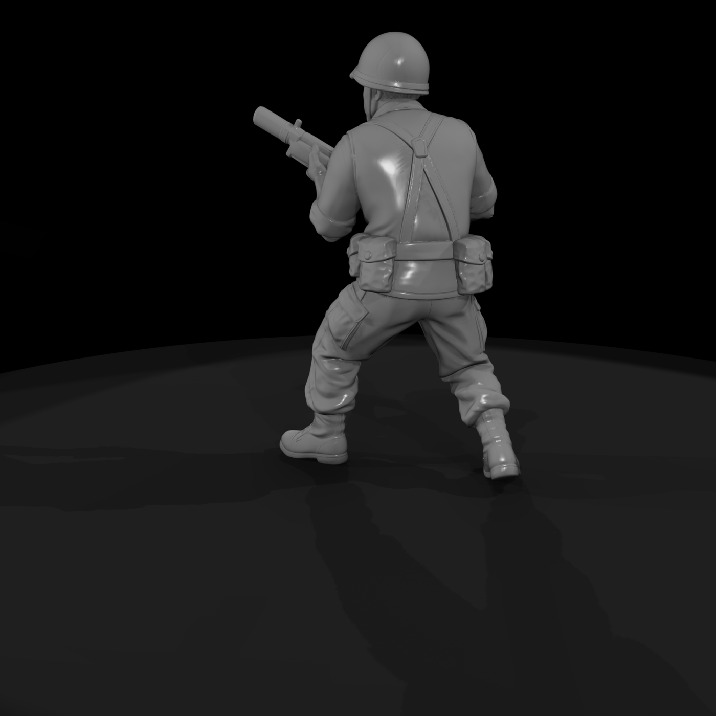 Vn Army 051 Vietnam U S Army Grenadier Figure