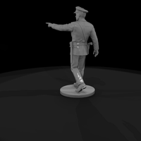 1950s Officer Directing Traffic — thumbnail 7