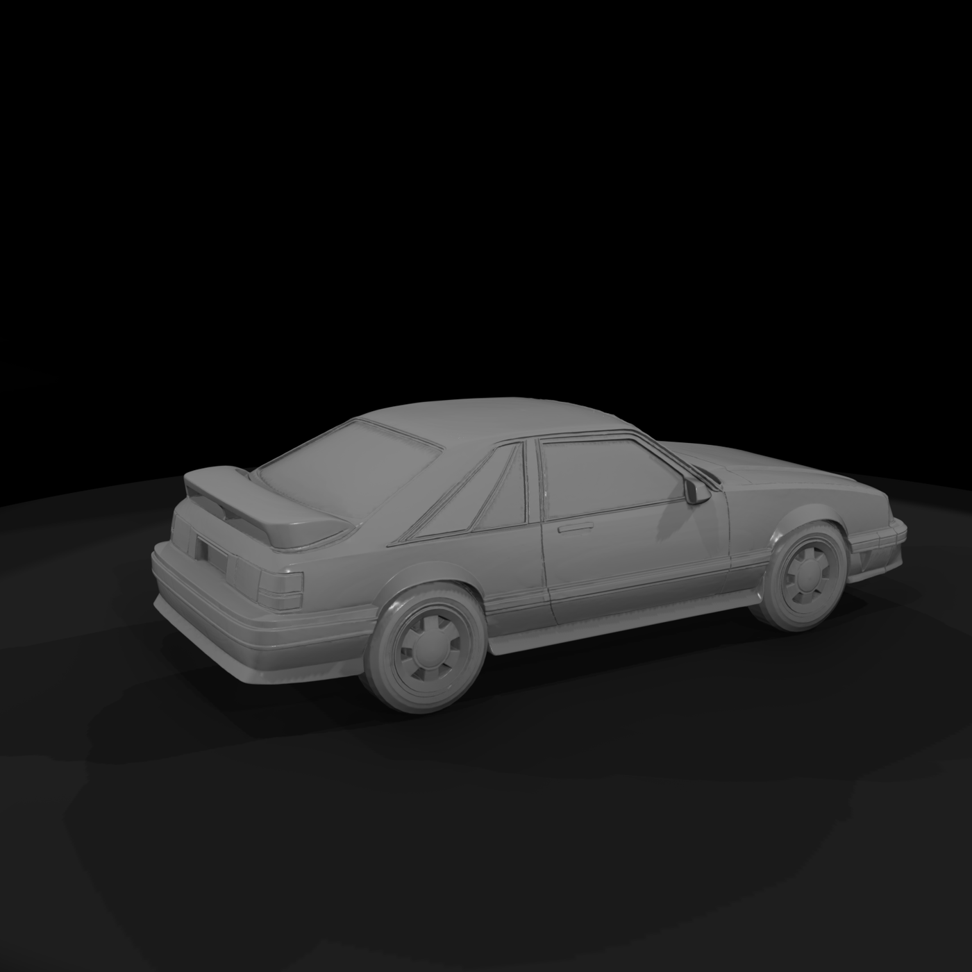 Fox-Body Coupe Car Shell