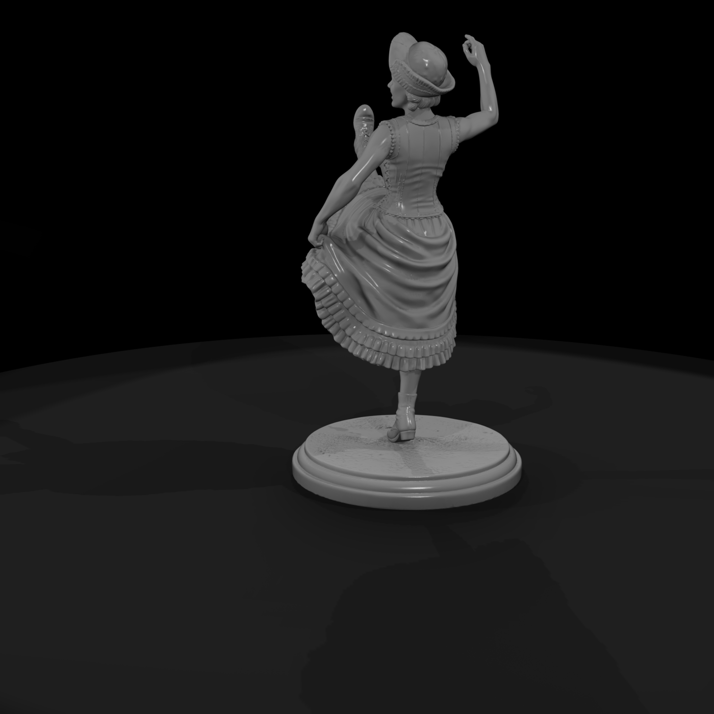 Ww 0221 Townsfolk Can Can Dancer