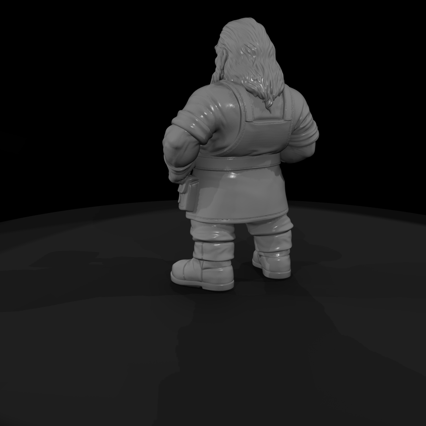 Myth 0333 Mythology Dwarf Smith Miniature Figure