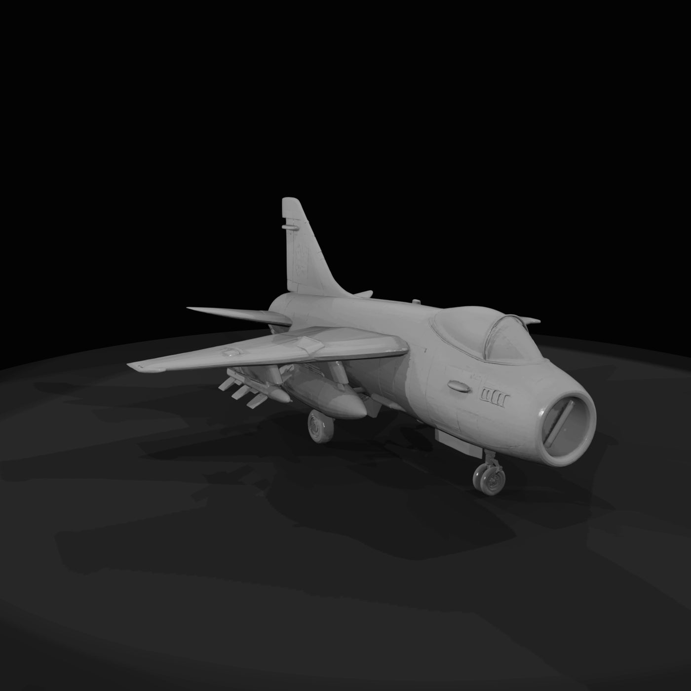 a7-corsair-ii-3d-model