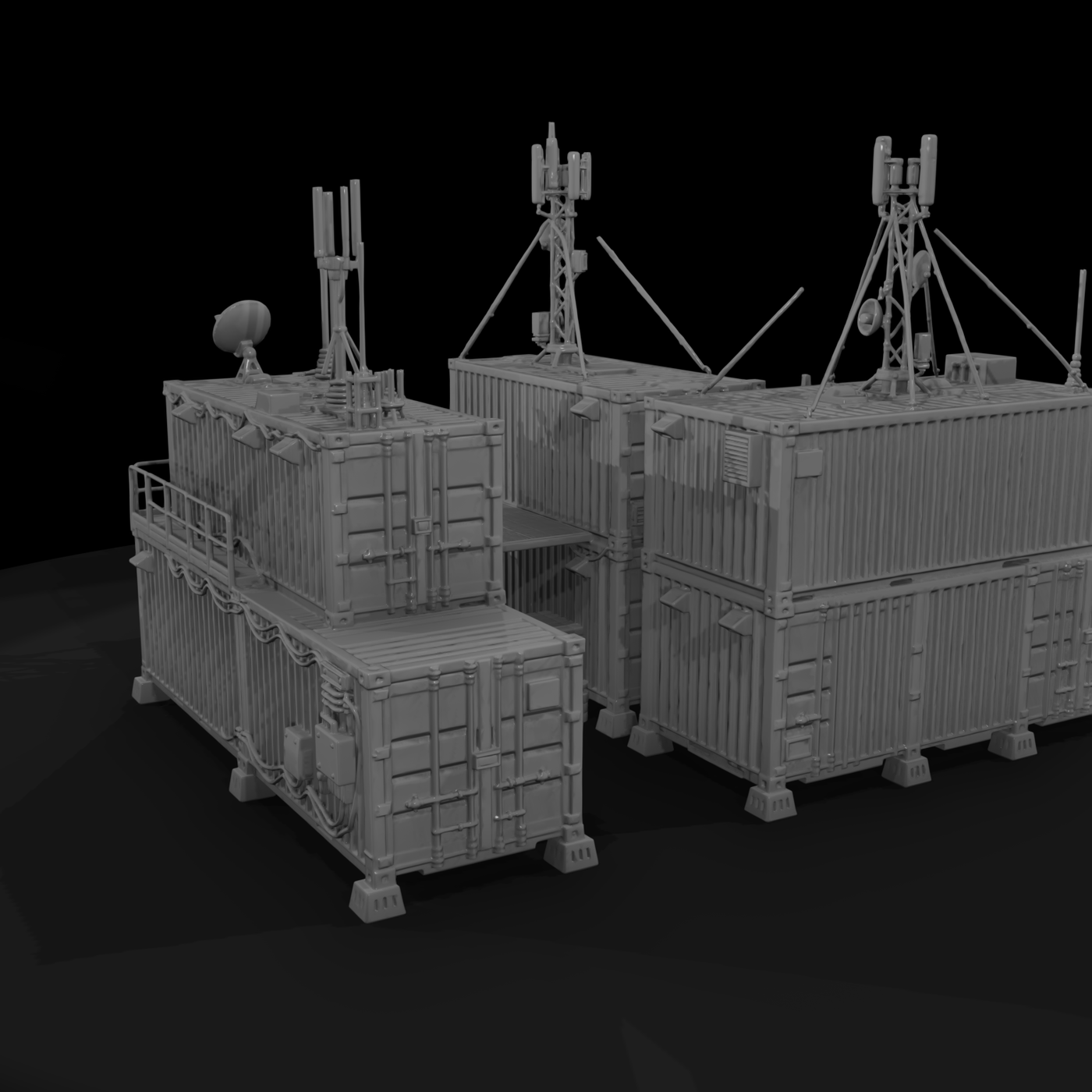 Mil 246 Modern Desert Toc Container Complex