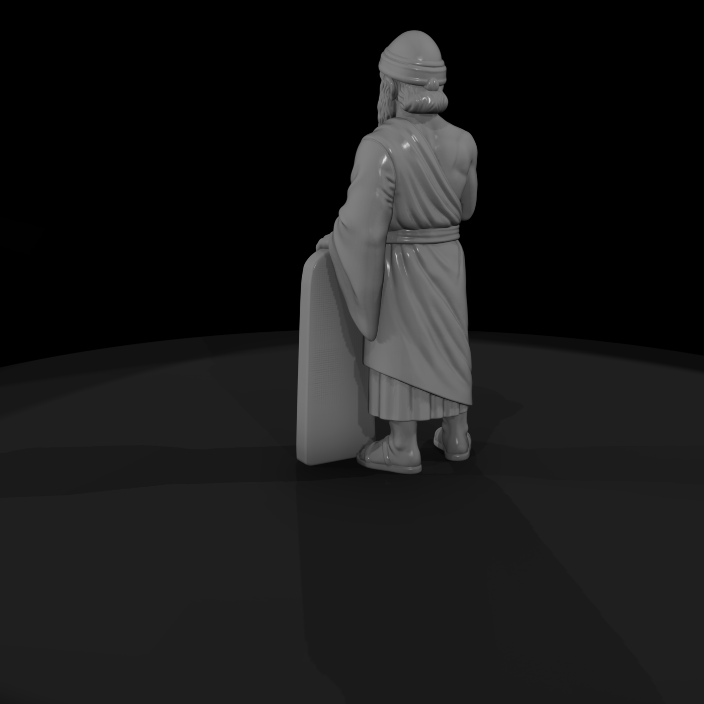Hist 0007 Historical Hammurabi Miniature Figure