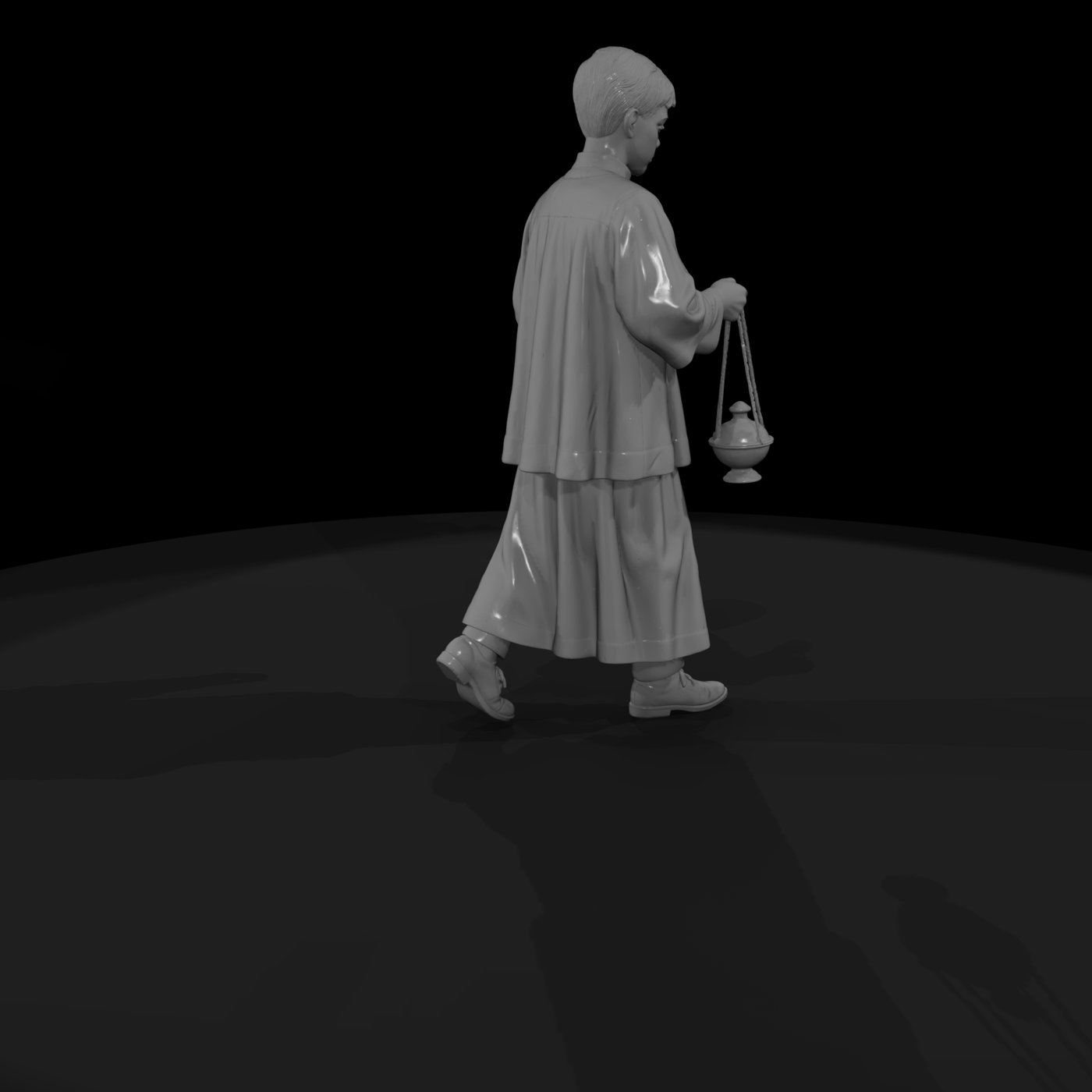 Altar Boy with Incense Censer