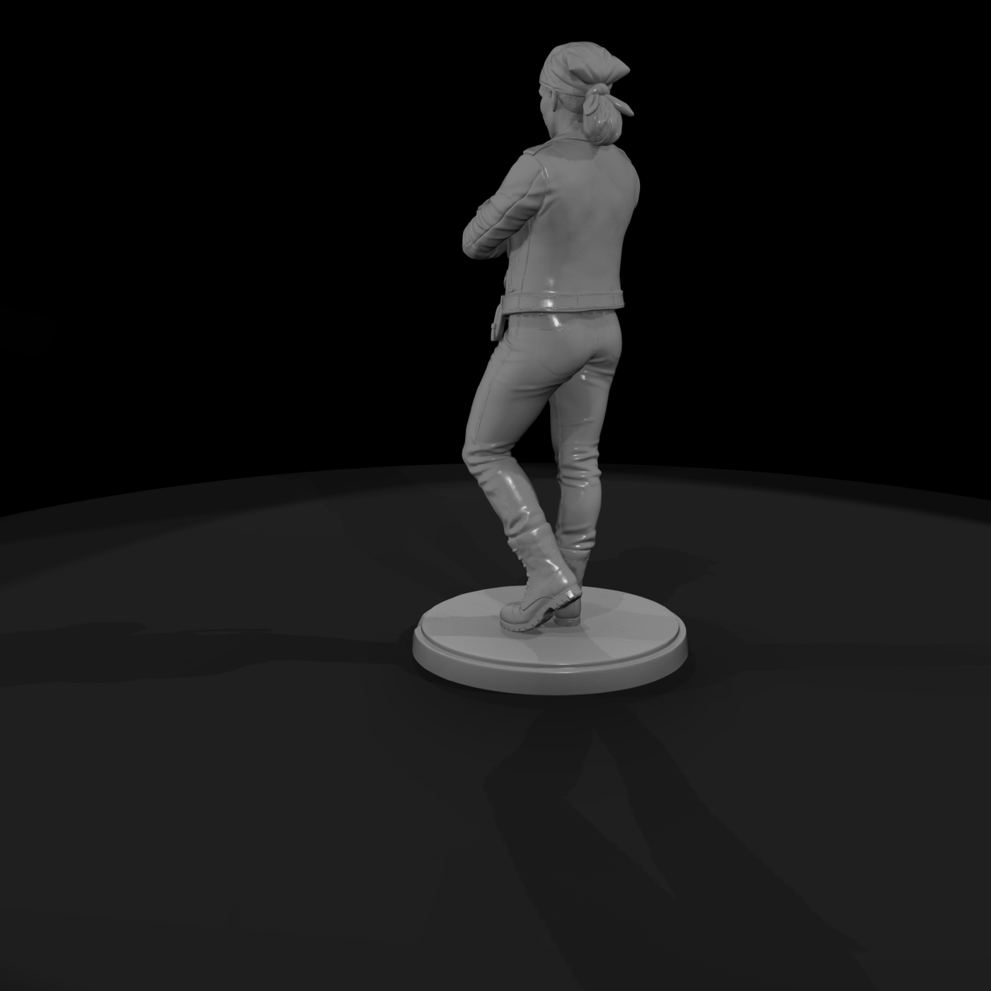 Crm 095 Outlaw Biker Female Biker