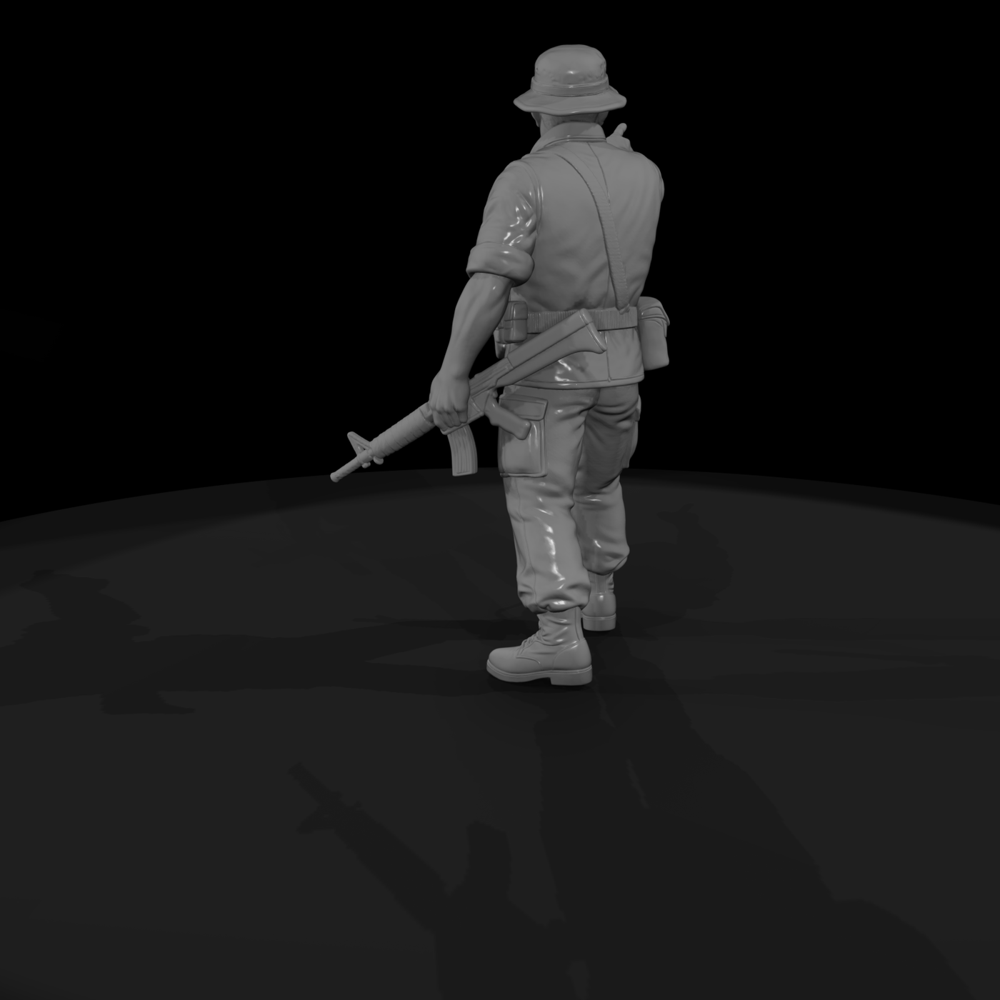 Vn Usmc 013 Vietnam U S Marine Corps Nco Squad Lea