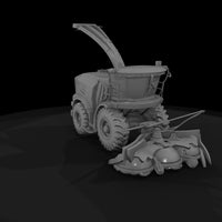combine-harvester-yellow-green — thumbnail 7