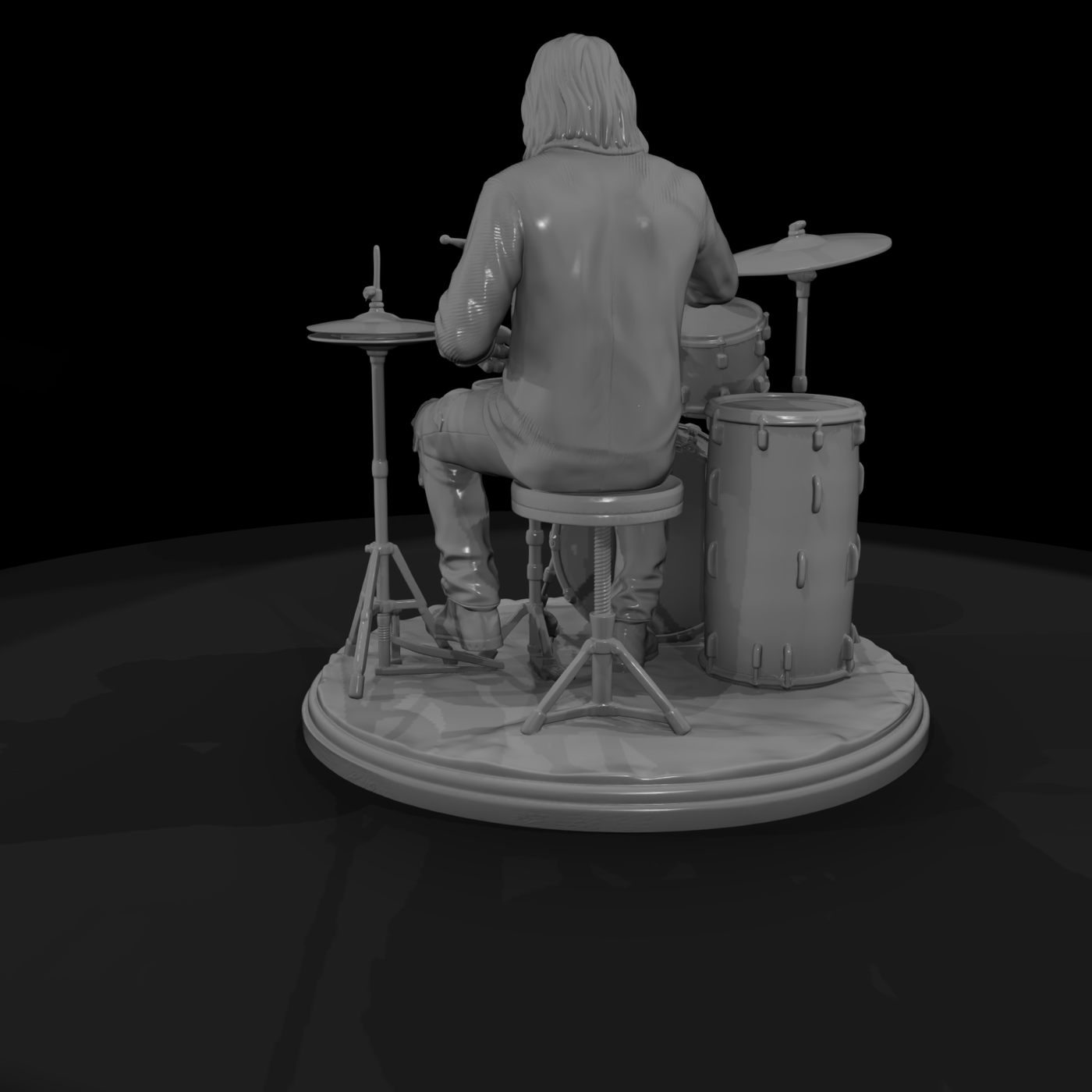 Bnd 196 Grunge Band Drums