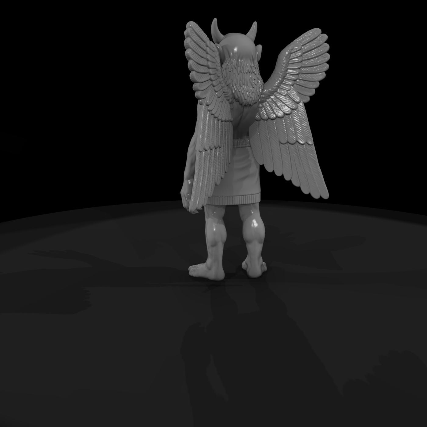 Myth 0385 Mythology Pazuzu Miniature Figure