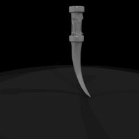 ornate-curved-fantasy-dagger-miniature-prop-468477 — thumbnail 6