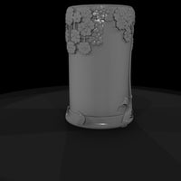 art_nouveau_embossed_cylinder_vase_m00auyto — thumbnail 5