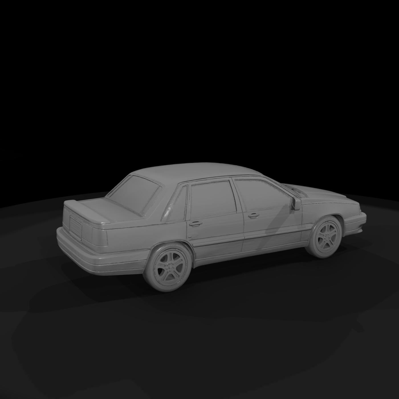 Volvo 850 Sedan — & Model Rail