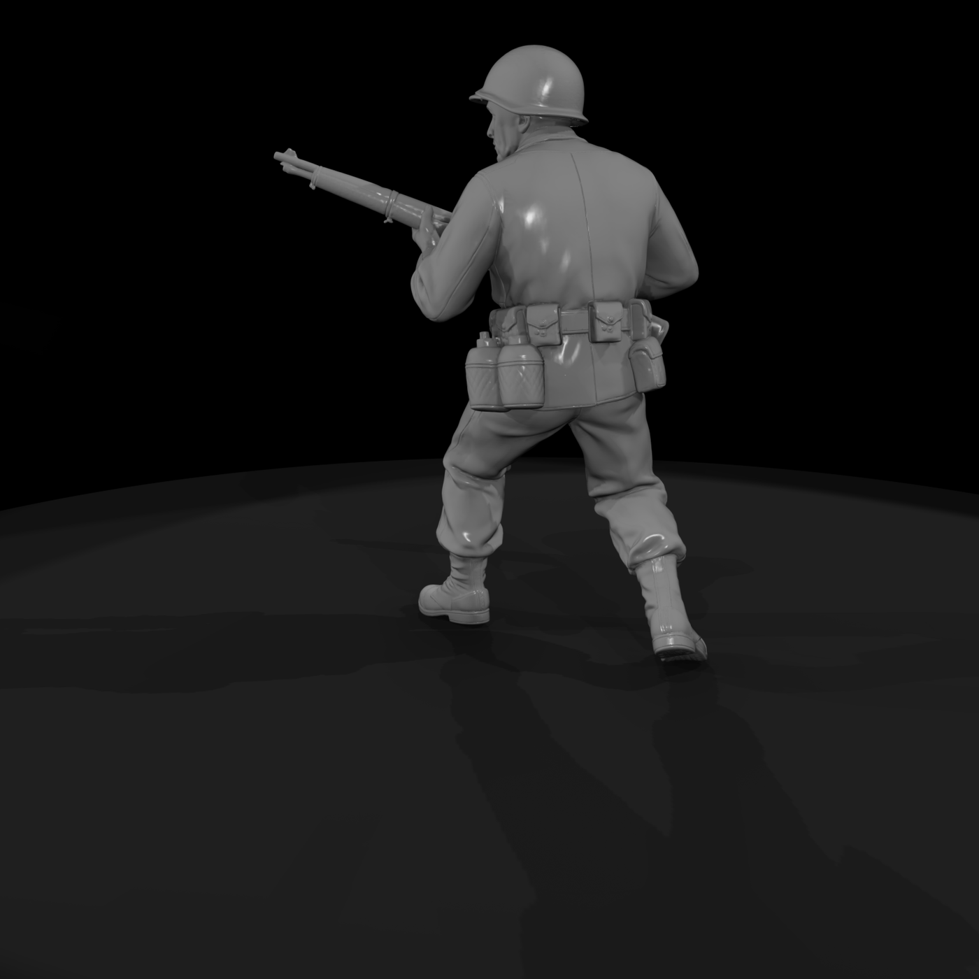 Ww2 Usmc 063 Wwii U S Marine Corps Scout Figure